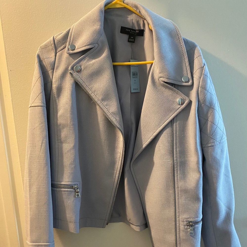NWT Ann Taylor rider jacket